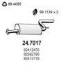 MTS 0164980 End Silencer